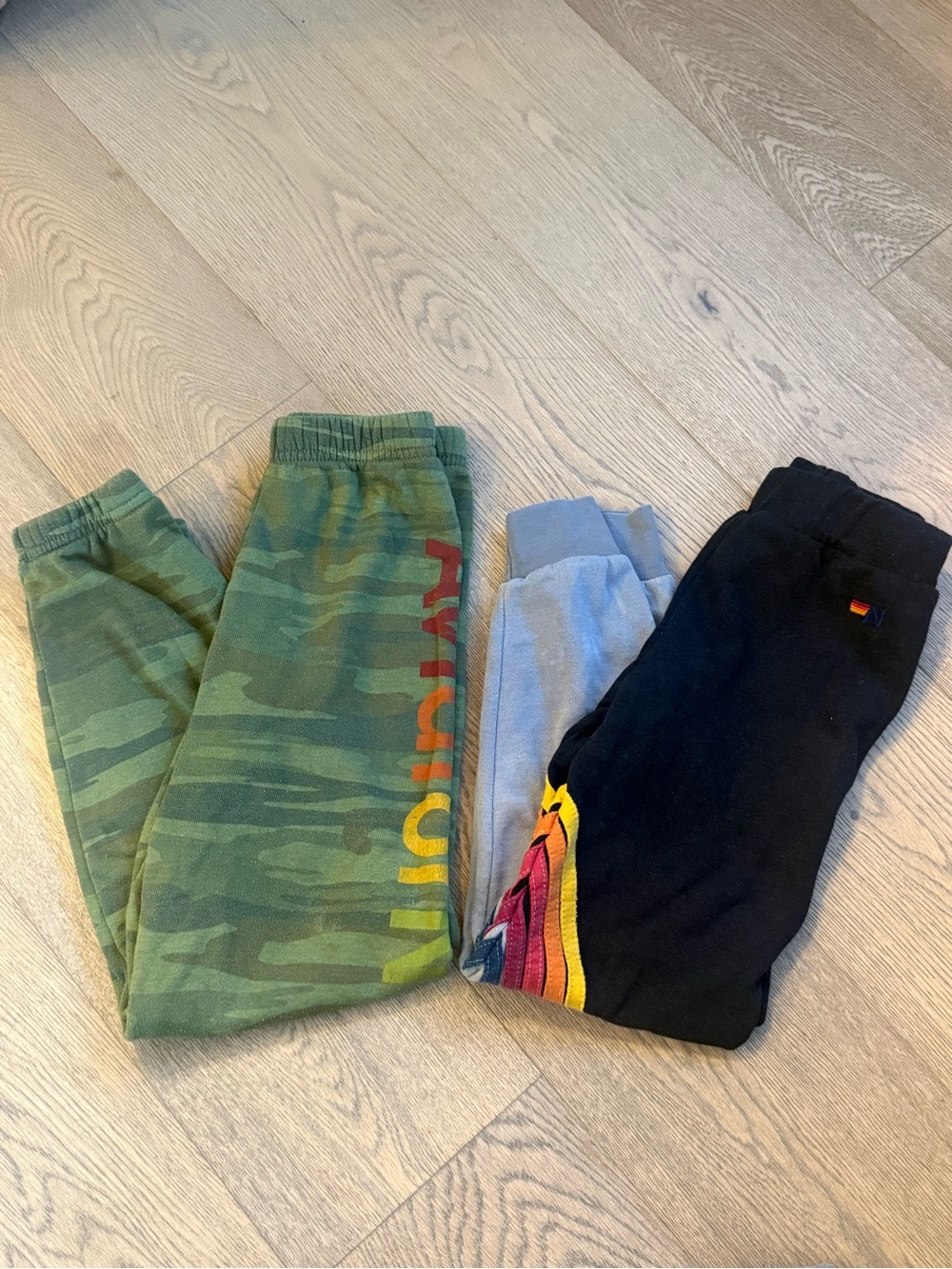 2 Aviator Nation youth sweatpants